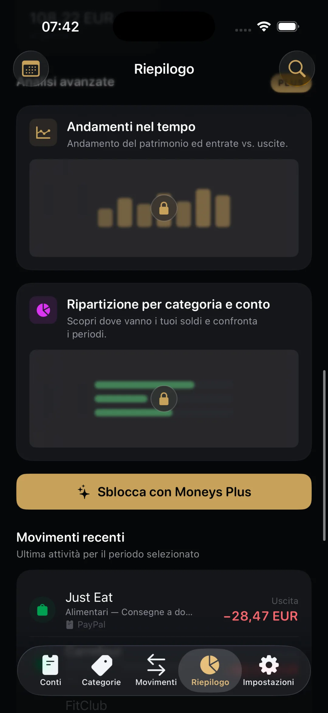 Moneys — 数値を瞬時に確認