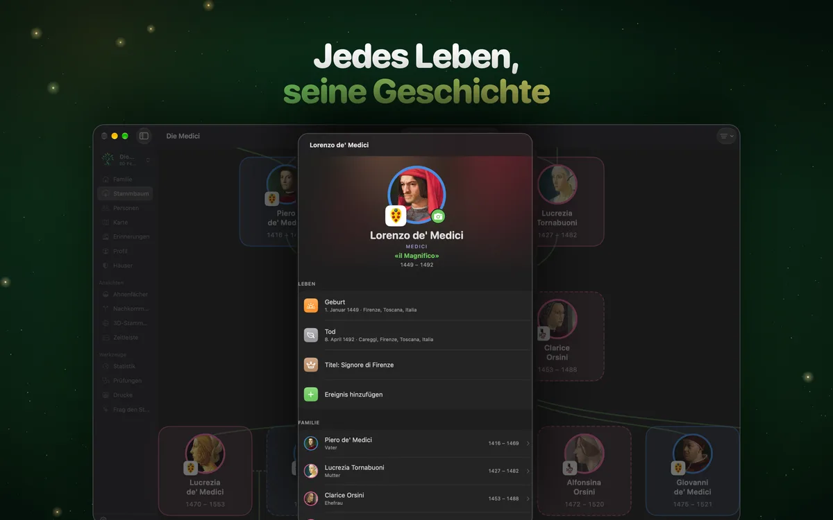 Jedes Leben, seine Geschichte