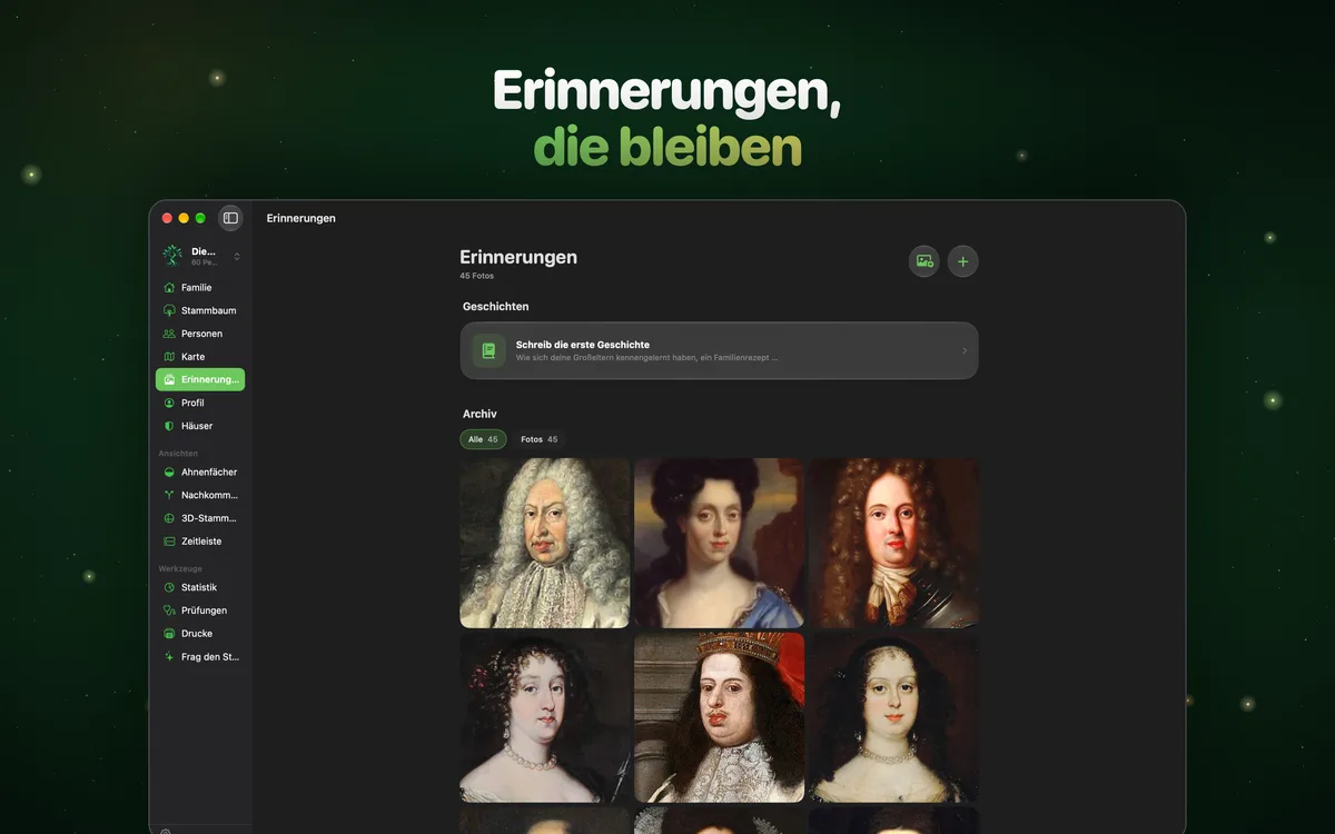 Erinnerungen, die bleiben
