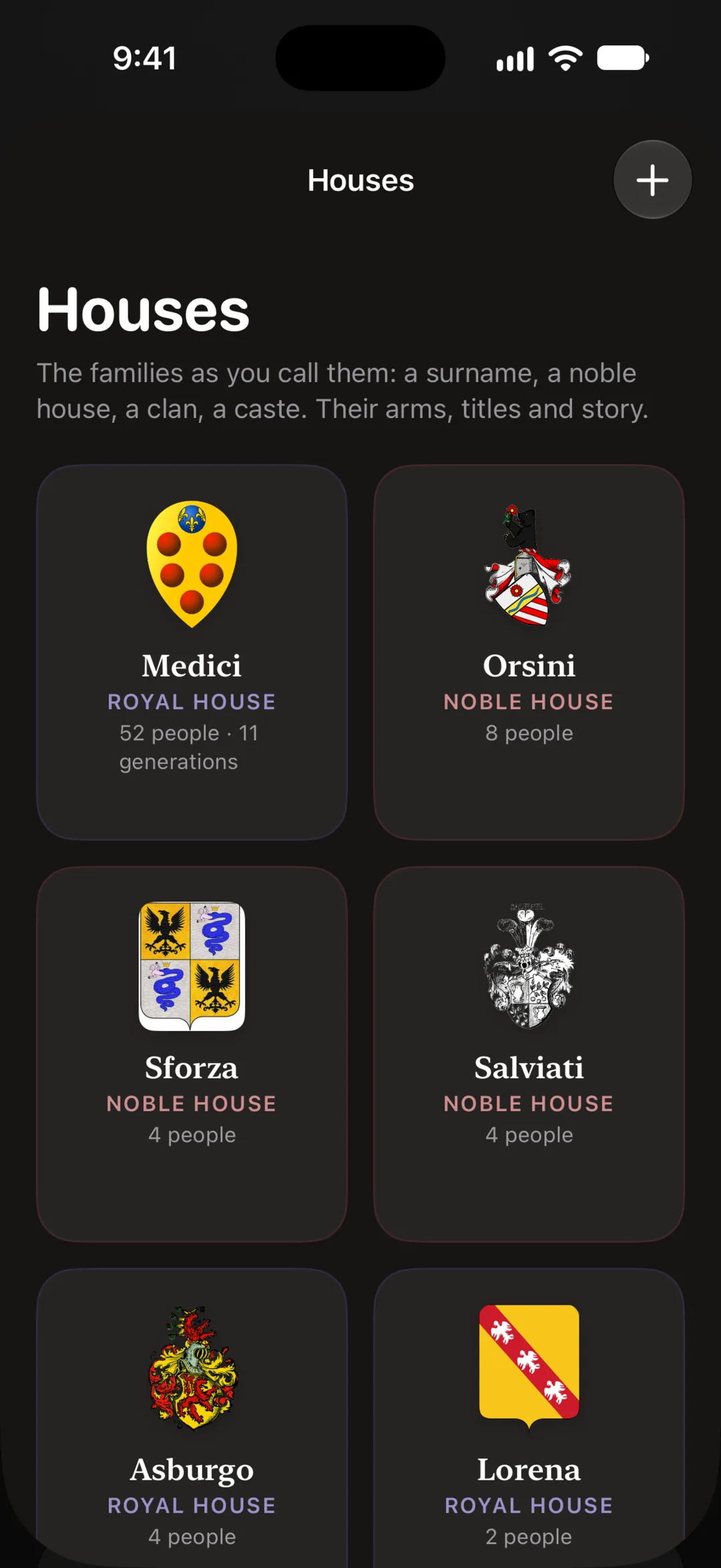 Albera — Every house, its coat of arms