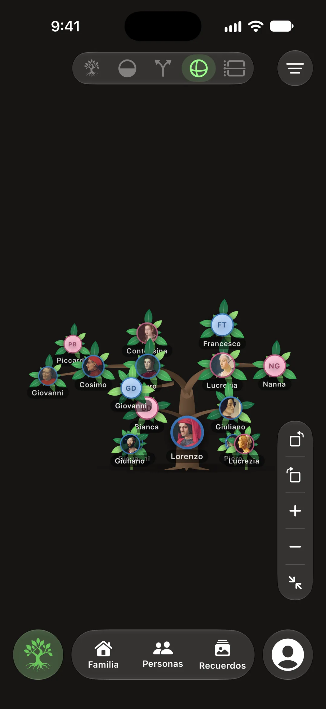 Albera — Un árbol vivo que crece contigo