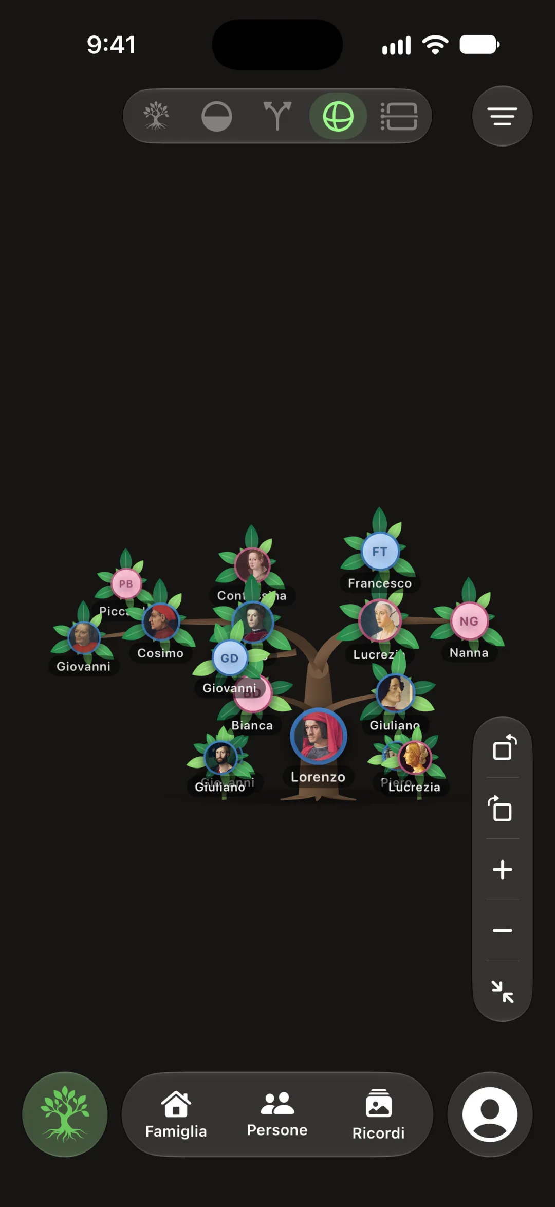 Albera — Un albero vivo che cresce con te