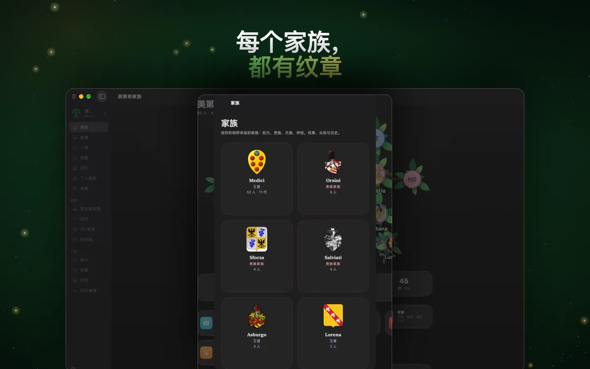 每个家族,都有纹章